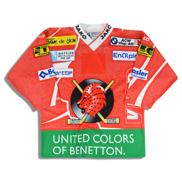 2003-04 EHC Visp Ochsner Jersey (Home) M