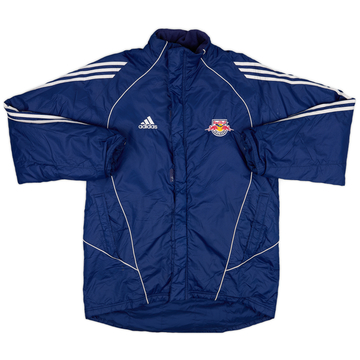 2005-06 Red Bull Salzburg adidas Padded Bench Coat - 8/10 - (M)