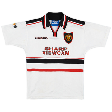 1997-99 Manchester United Away Shirt - 7/10 - (S.Boys)
