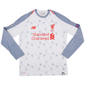 2018-19 Liverpool Third L/S Shirt - 8/10 - (XL.Boys)