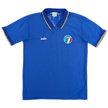 1986-90 Italy Home Shirt - 4/10 - (XL.Boys)