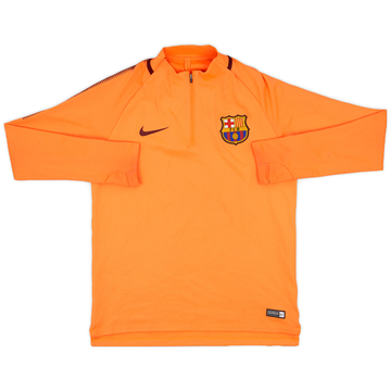 2017-18 Barcelona Nike 1/4 Zip Training Top - 5/10 - (M)