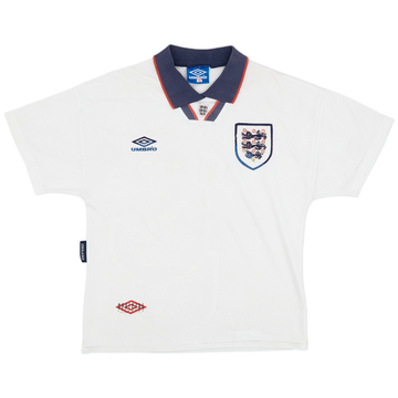 1993-95 England Home Shirt - 5/10 - (S)