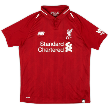 2018-19 Liverpool Home Shirt - 7/10 - (XL.Boys)