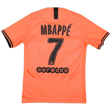2019-20 Paris Saint-Germain Away Shirt Mbappe #7 - 9/10 - (S)
