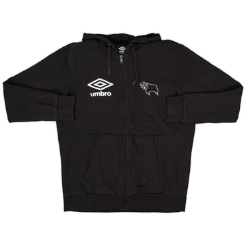 2016-17 Derby County Umbro Hooded Sweat Top - 7/10 - (L)