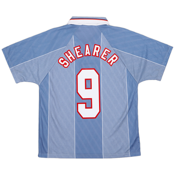 1996-97 England Away Shirt Shearer #9 - 9/10 - (M)