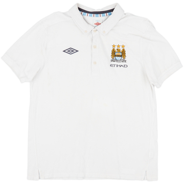 2010-11 Manchester City Umbro Polo Shirt - 5/10 - (L)
