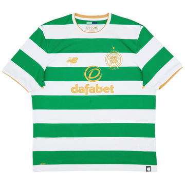2017-18 Celtic 'Lisbon Lions 50th Anniversary' Home Shirt - 7/10 - (XL)