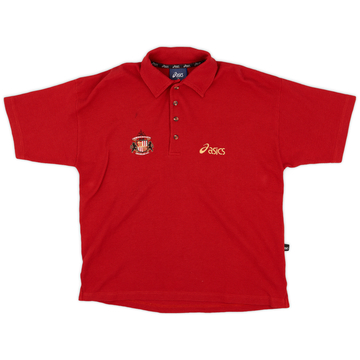 1998-99 Sunderland Asics Polo Shirt - 8/10 - (M)
