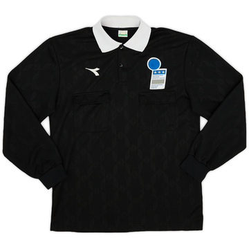 1990s Italy FIGC Diadora Referee Shirt - 8/10 - (L)