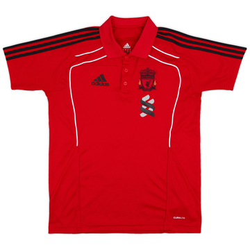 2010-11 Liverpool adidas Polo Shirt - 8/10 - (M)