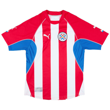 2002-04 Paraguay Home Shirt - 7/10 - (M)