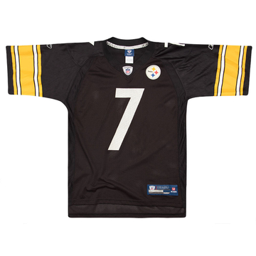 2008-11 Pittsburgh Steelers Roethlisberger #7 Reebok On Field Jersey (Home) M