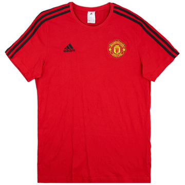 2018-19 Manchester United adidas Cotton Tee - 8/10 - (L)