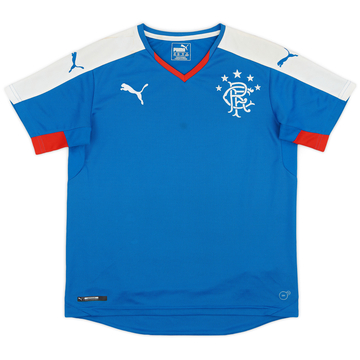 2015-16 Rangers Home Shirt - 6/10 - (XL.Boys)