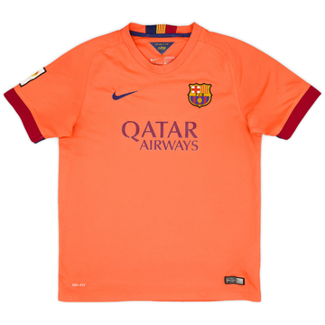 2014-15 Barcelona Away Shirt - 6/10 - (XL.Boys)
