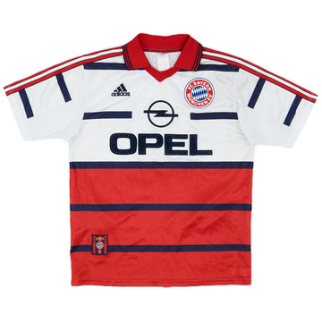 1998-00 Bayern Munich Away Shirt Elber #9 - 4/10 - (S)