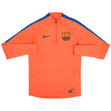 2016-17 Barcelona Nike 1/4 Zip Drill Top - 5/10 - (S)