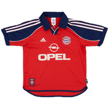 1999-01 Bayern Munich Home Shirt - 9/10 - (L.Boys)
