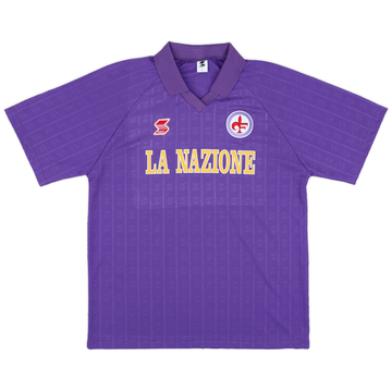 1989-90 Fiorentina ABM Reissue Home Shirt #10 (Baggio)