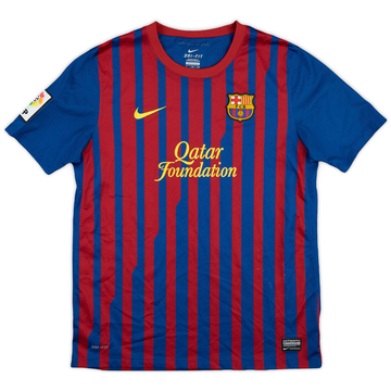 2011-12 Barcelona Home Shirt - 6/10 - (XL.Boys)