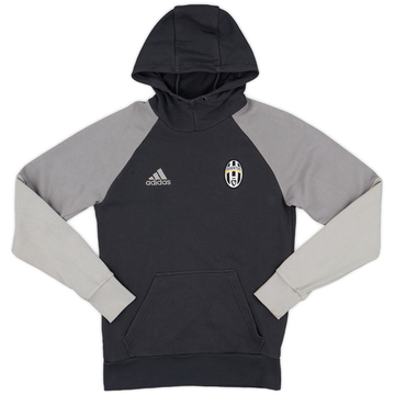 2016-17 Juventus adidas Hooded Sweat Top - 7/10 - (S)