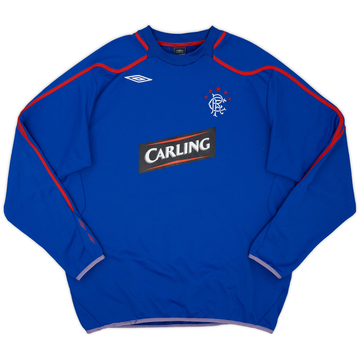 2006-07 Rangers Umbro Sweat Top - 8/10 - (3XL)