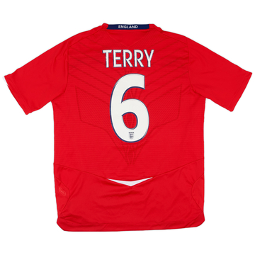 2008-10 England Away Shirt Terry #6 - 6/10 - (L)