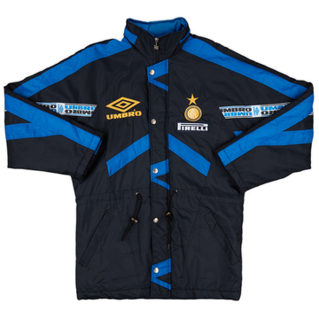 1997-98 Inter Milan Umbro Bench Coat - 7/10 - (Y)