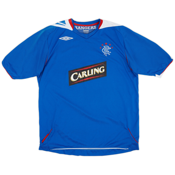2006-07 Rangers Home Shirt - 6/10 - (XL)