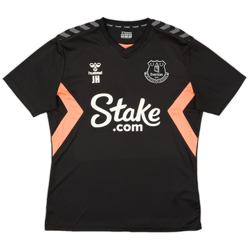 2022-23 Everton Staff Issue Hummel Training Shirt 'JH' - 9/10 - (M)