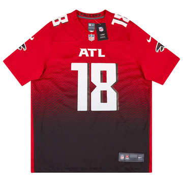 2020-22 Atlanta Falcons Ridley #18 Nike Game Jersey (Alternate) L - W/Tags