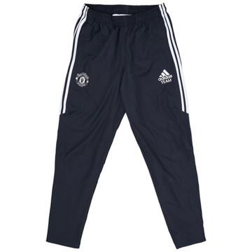 2017-18 Manchester United adidas Track Pants/Bottoms - 9/10 - (S)