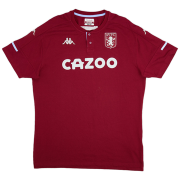 2020-21 Aston Villa Kappa Polo Shirt - 8/10 - (3XL)