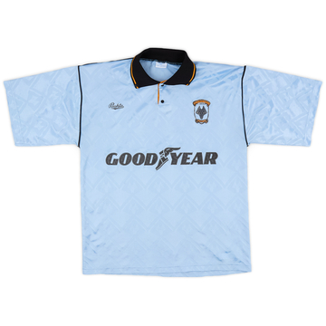 1991-92 Wolves Away Shirt - 7/10 - (L)