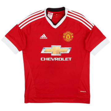 2015-16 Manchester United Home Shirt - 6/10 - (XL.Boys)
