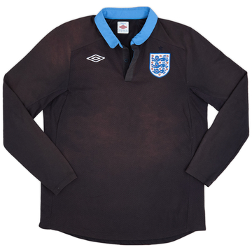 2011-12 England Away L/S Shirt - 5/10 - (XL)