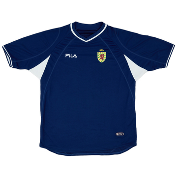 2000-02 Scotland Home Shirt - 8/10 - (XL)
