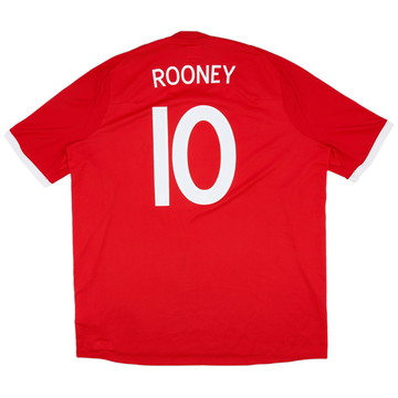 2010-11 England Away Shirt Rooney #10 - 7/10 - (3XL)