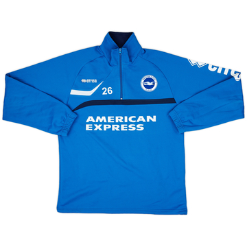 2013-14 Brighton Player Issue Errea 1/4 Zip Training Top #16 - 7/10 - (M)