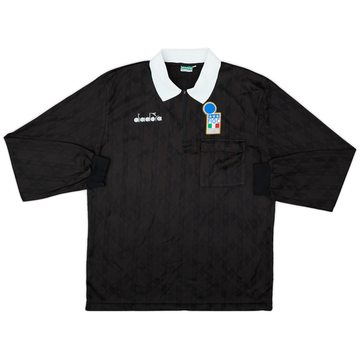 1994 Italy Diadora Referee L/S Shirt - 9/10 - (L)