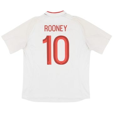2012-13 England Home Shirt Rooney #10 - 5/10 - (XL)