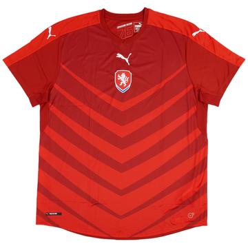 2016-18 Czech Republic Home Shirt - 9/10 - (M)