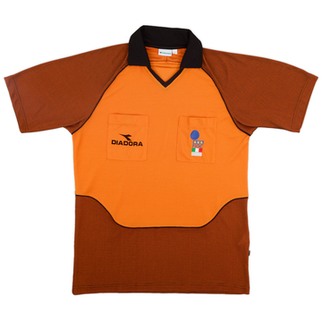 1990s Italy FIGC Diadora Referee Shirt - 8/10 - (XL)