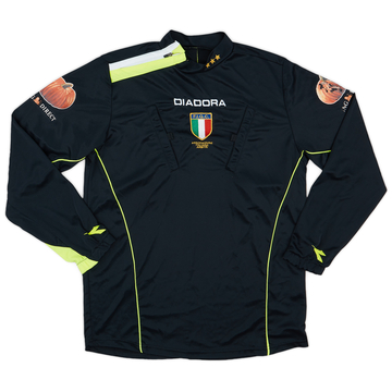 2010s Italy Diadora Referee L/S Shirt - 8/10 - (M)