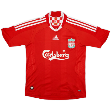 2008-10 Liverpool Home Shirt - 6/10 - (L.Boys)