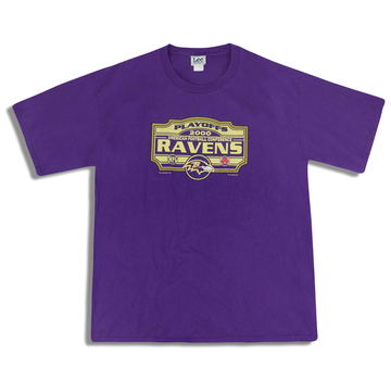 2000 Baltimore Ravens Lee Sport Graphic Tee XL