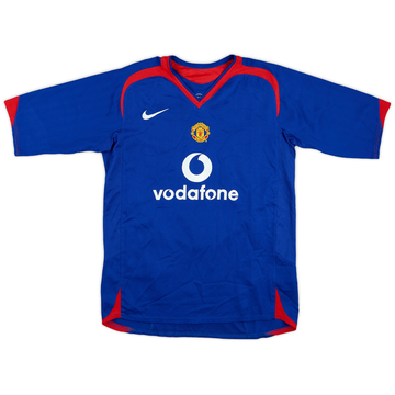 2005-06 Manchester United Away Shirt - 7/10 - (XL.Boys)