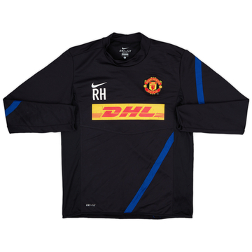 2011-12 Manchester United Staff Issue Nike Training Top RH - 6/10 - (L)